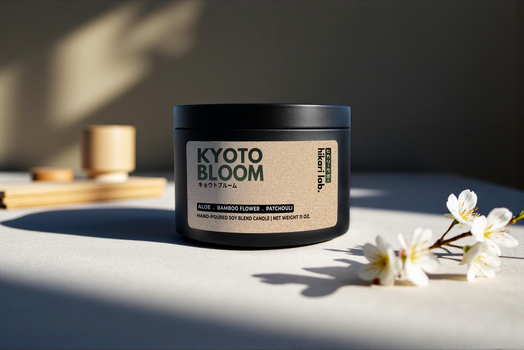 KYOTO BLOOM | 6 oz. & 12oz. | Non-toxic Soy Blend Candle